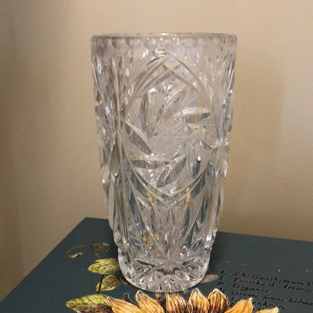 Crystal Boquet Vase